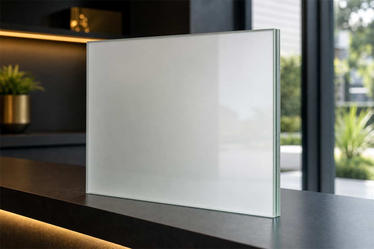 Local Brisbane’s glass replacement 6.38mm White Safety Laminated Glass